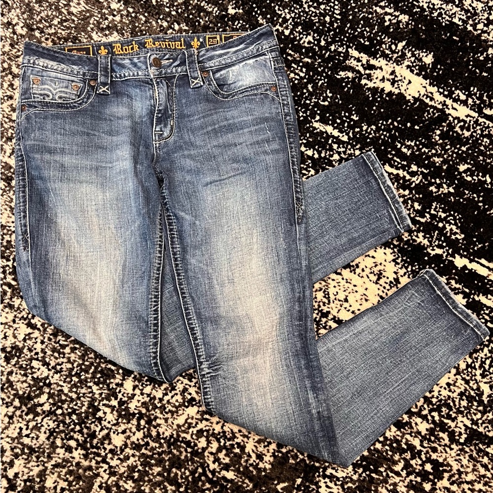 Rock Revival- mid rise skinny